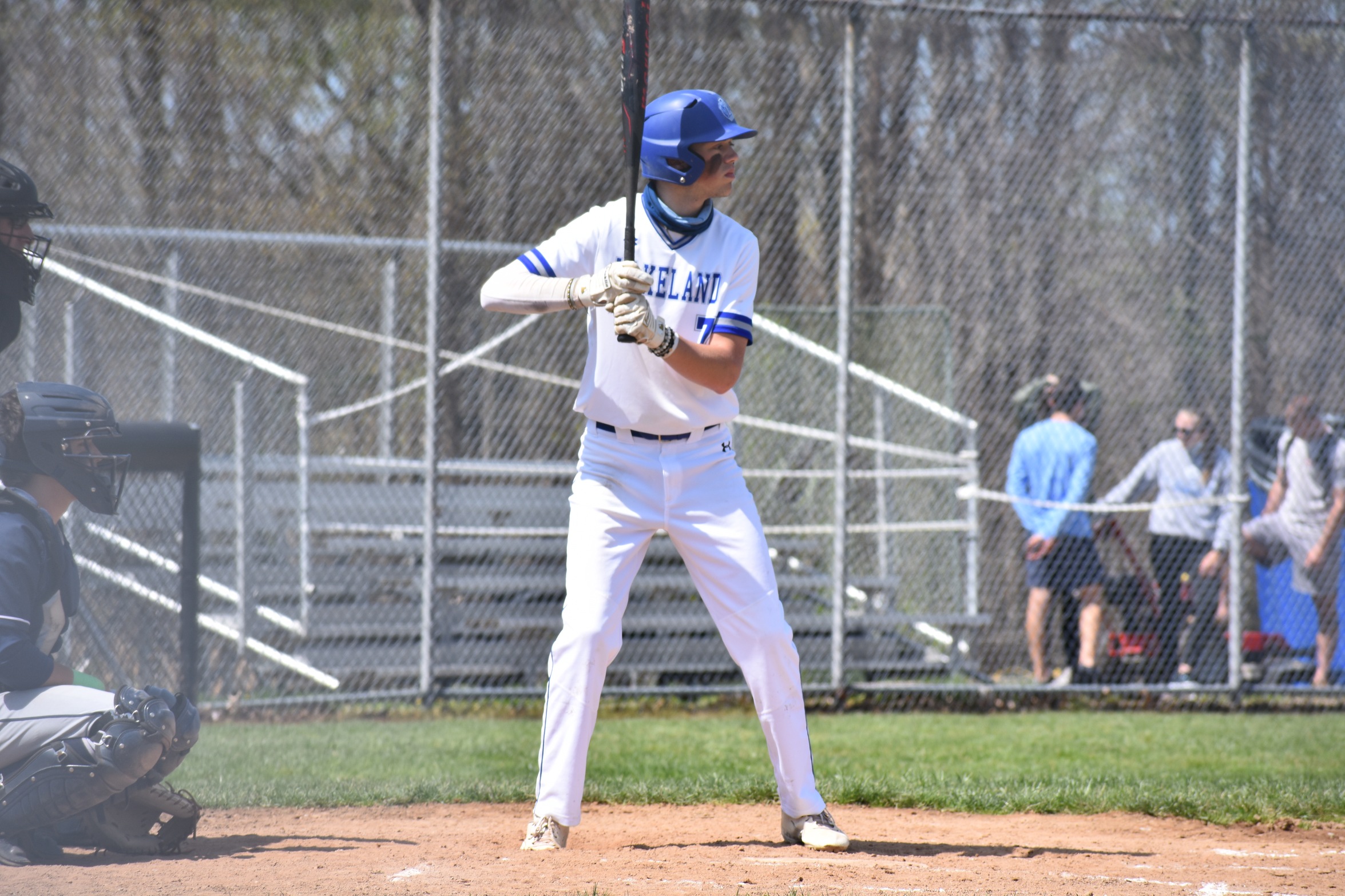 Lakers baseball splits with Hawks