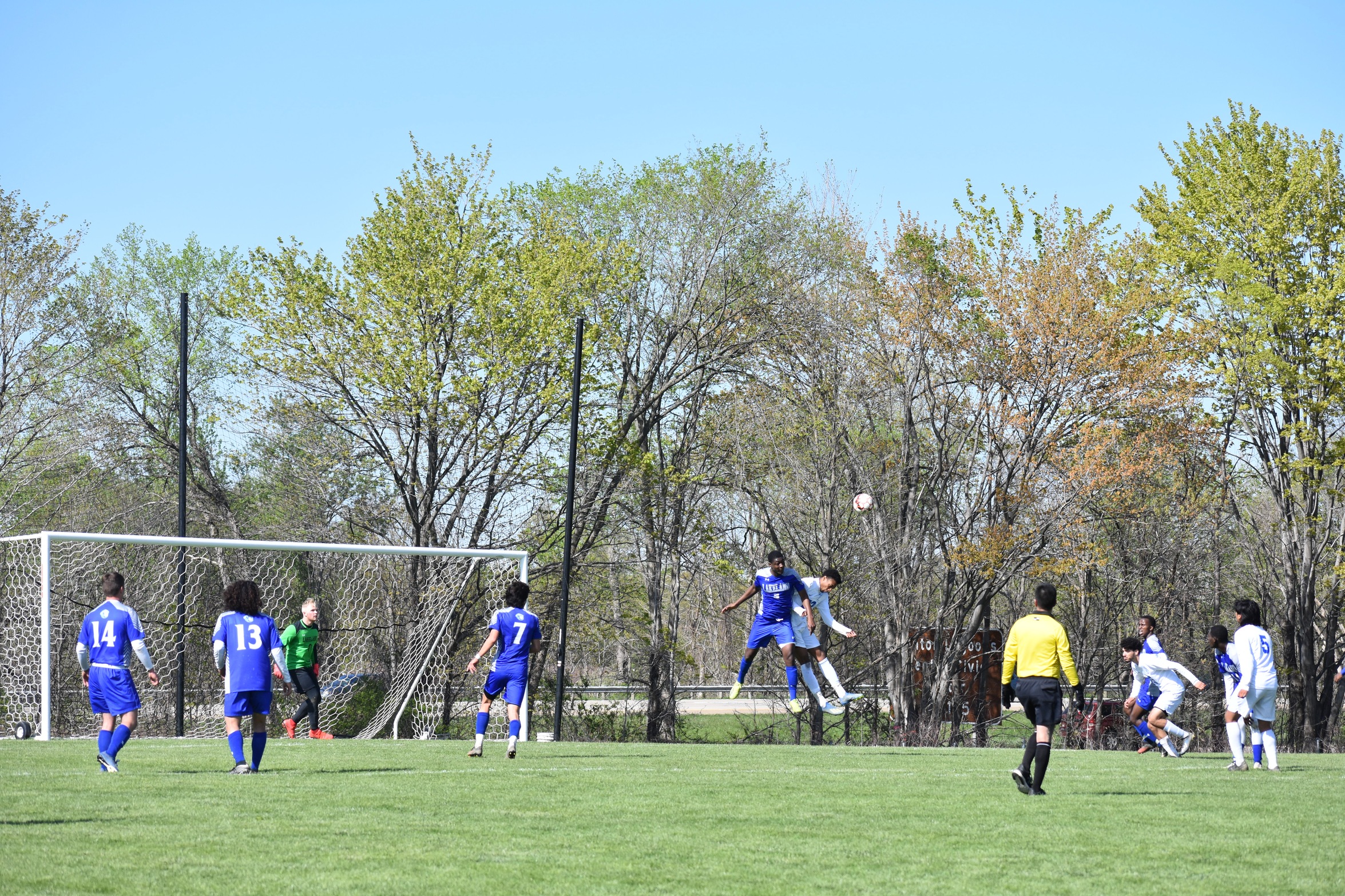 Lakeland men's soccer beats Jayhawks in season opener