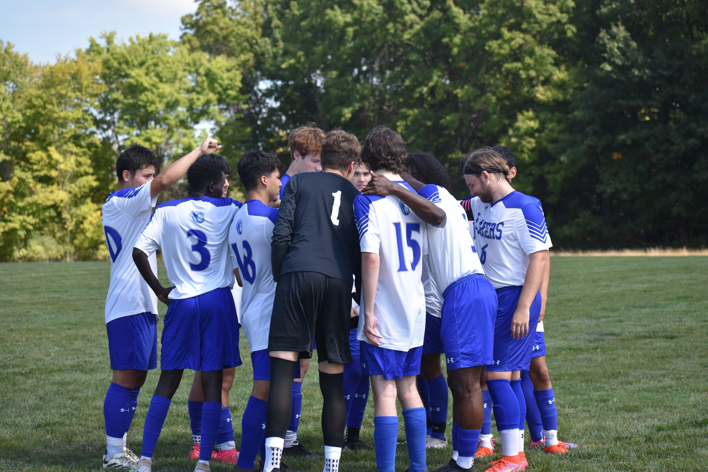 Men's soccer halts Express