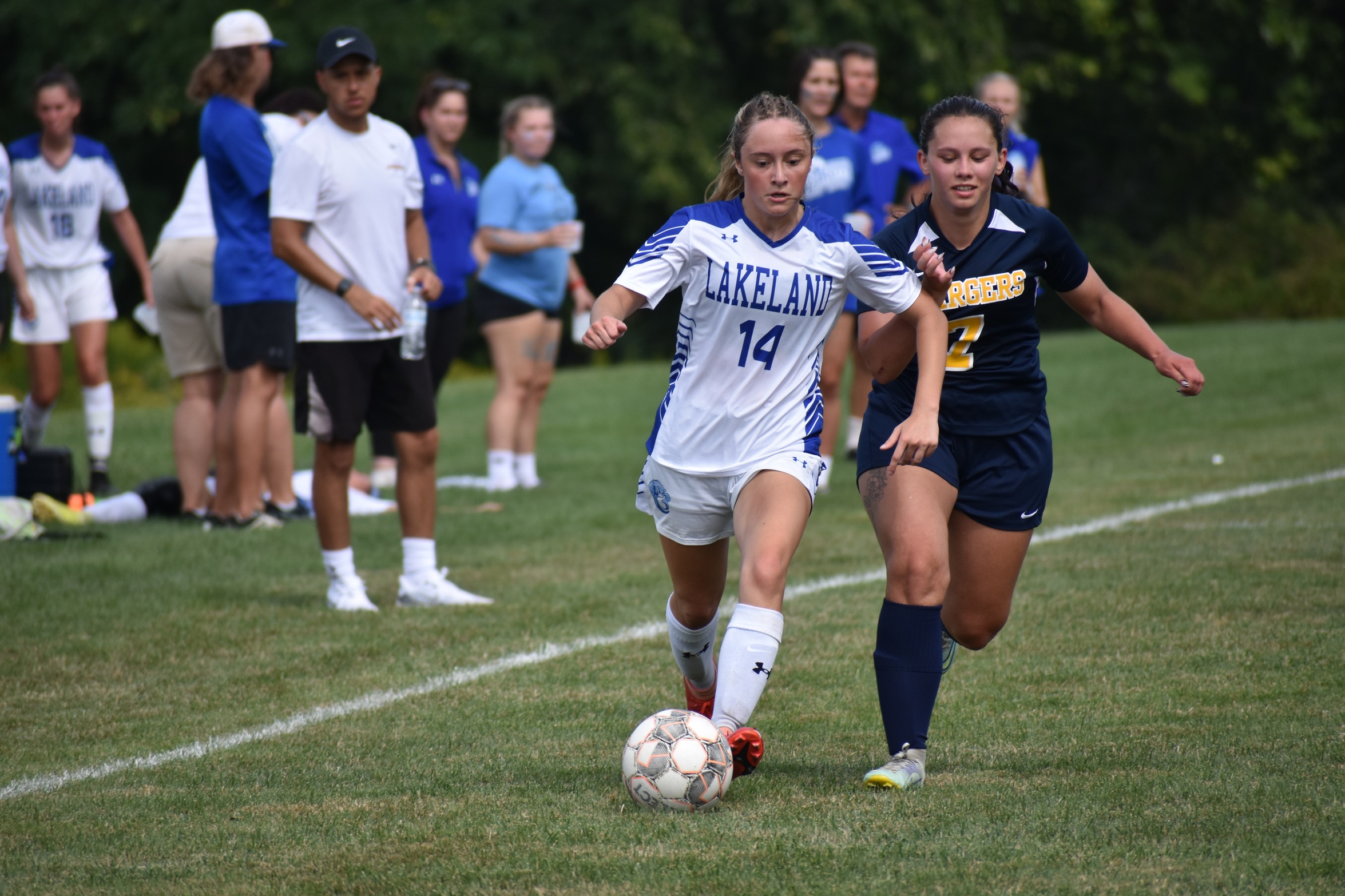 Lakers women's soccer falls to Ocelots